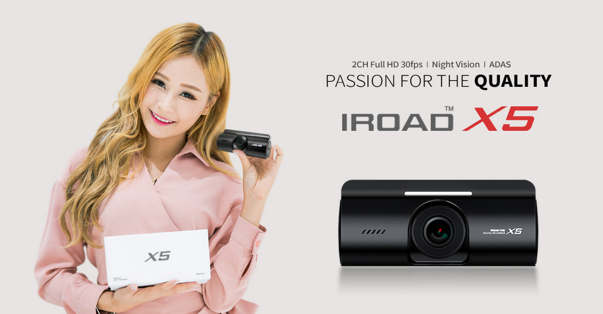Camera Hành Trình Hàn Quốc IROAD X5